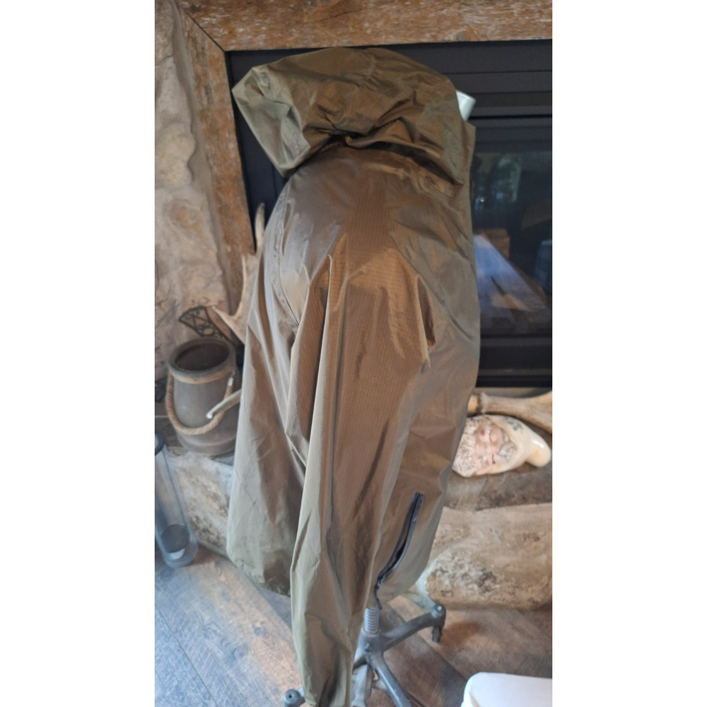 MONTEM HOODED RAIN JACKET WATERPROOF SHELL HIKING CAMPING WINDBREAKER - Picture 6 of 9
